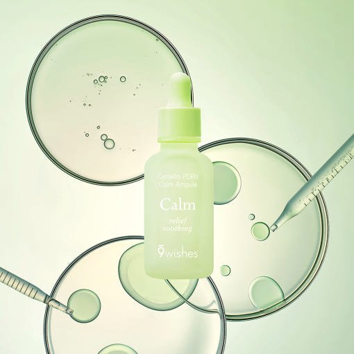9wishes Centella PDRN Calm Ampoule 30ml - TIANSHOP
