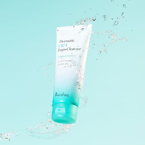 9wishes Dermatic CICA Foam Cleanser 150ml - TIANSHOP