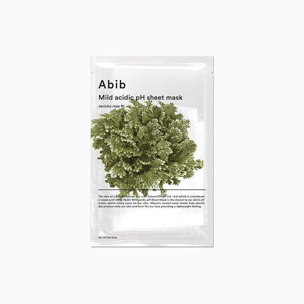 Abib Mild Acidic pH Sheet Mask Jericho Rose Fit 30ml X 10ea - TIANSHOP