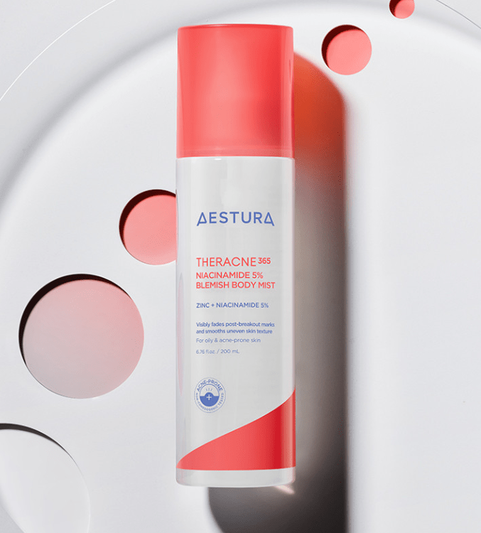 AESTURA THERACNE 365 NIACINAMIDE 5% BLEMISH BODY MIST 200ml - TIANSHOP