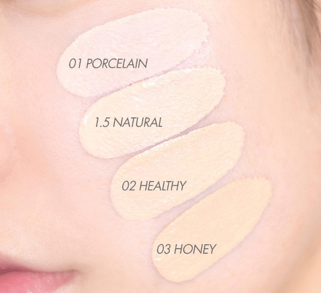 AMUSE Ceramic Skin Perfector Cushion SPF40 PA++ Set 15g + 15g(Refill) (4 Colors) - TIANSHOP