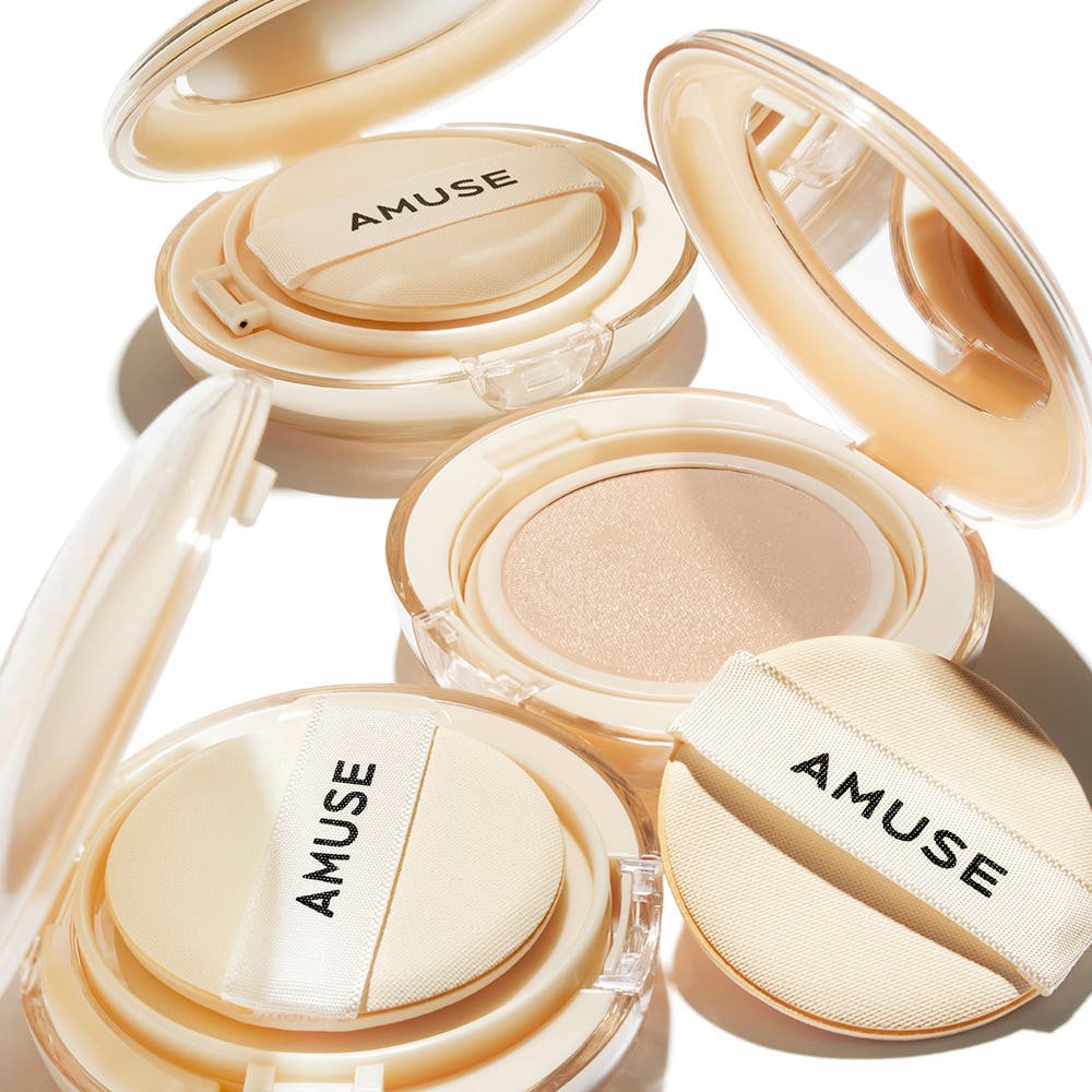 AMUSE Dew Jelly Master Cushion SPF38 PA+++ 15g (4 Colors) - TIANSHOP