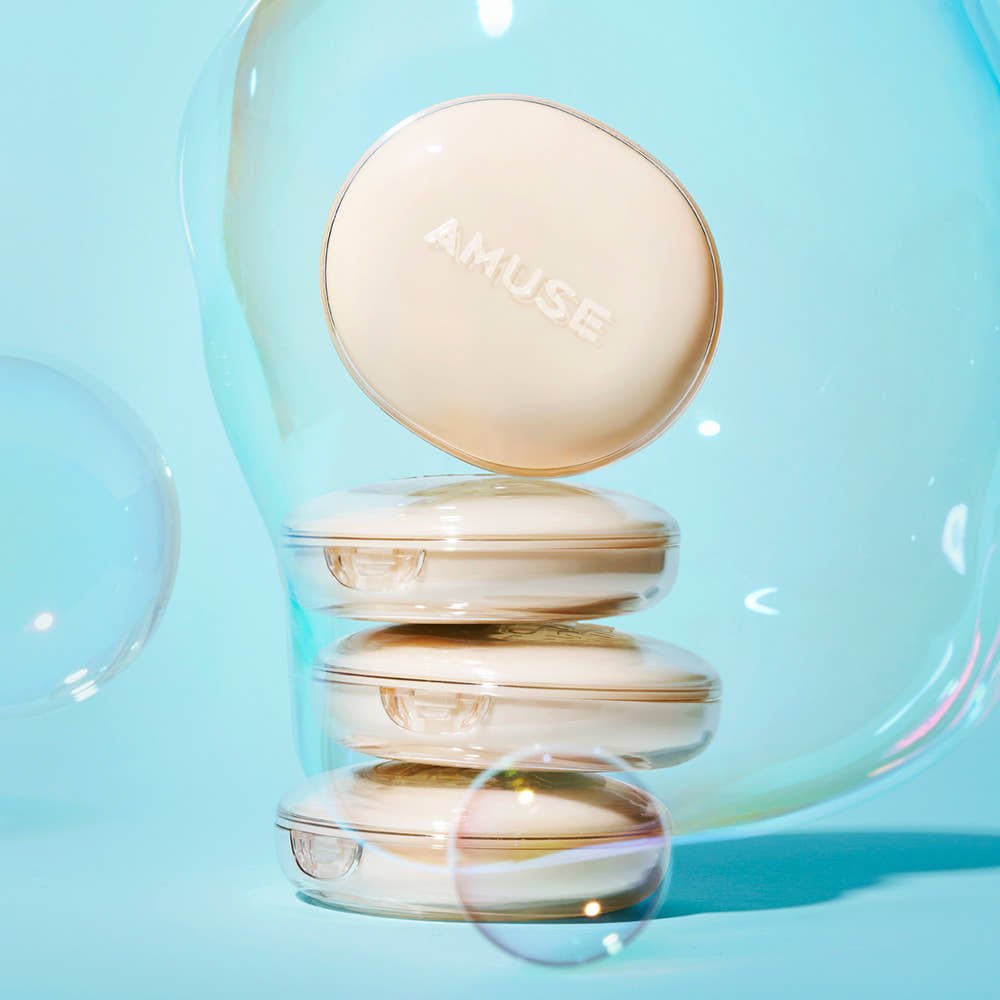 AMUSE Dew Jelly Master Cushion SPF38 PA+++ 15g (4 Colors) - TIANSHOP
