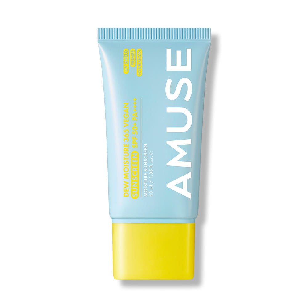 AMUSE Dew Moisture 365 Vegan Sunscreen SPF50+ PA++++ 40ml - TIANSHOP