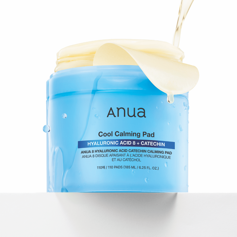 Anua 8 Hyaluronic Acid Catechin Calming Pad 185ml/110ea - TIANSHOP