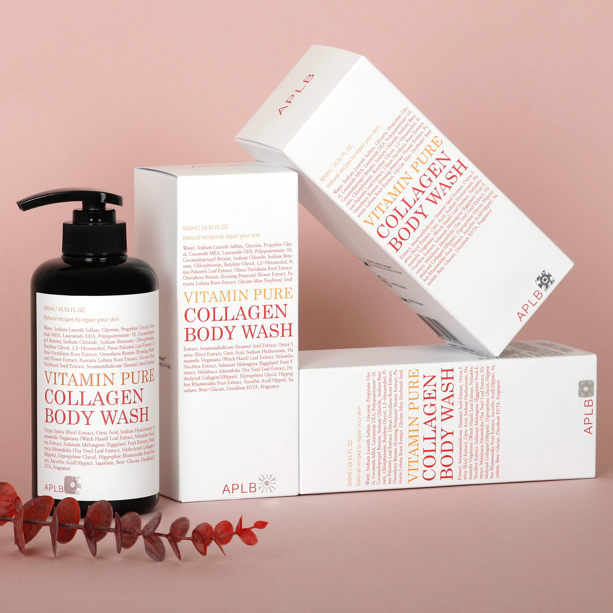 APLB Vitamin Pure Collagen Body Wash 300ml - TIANSHOP