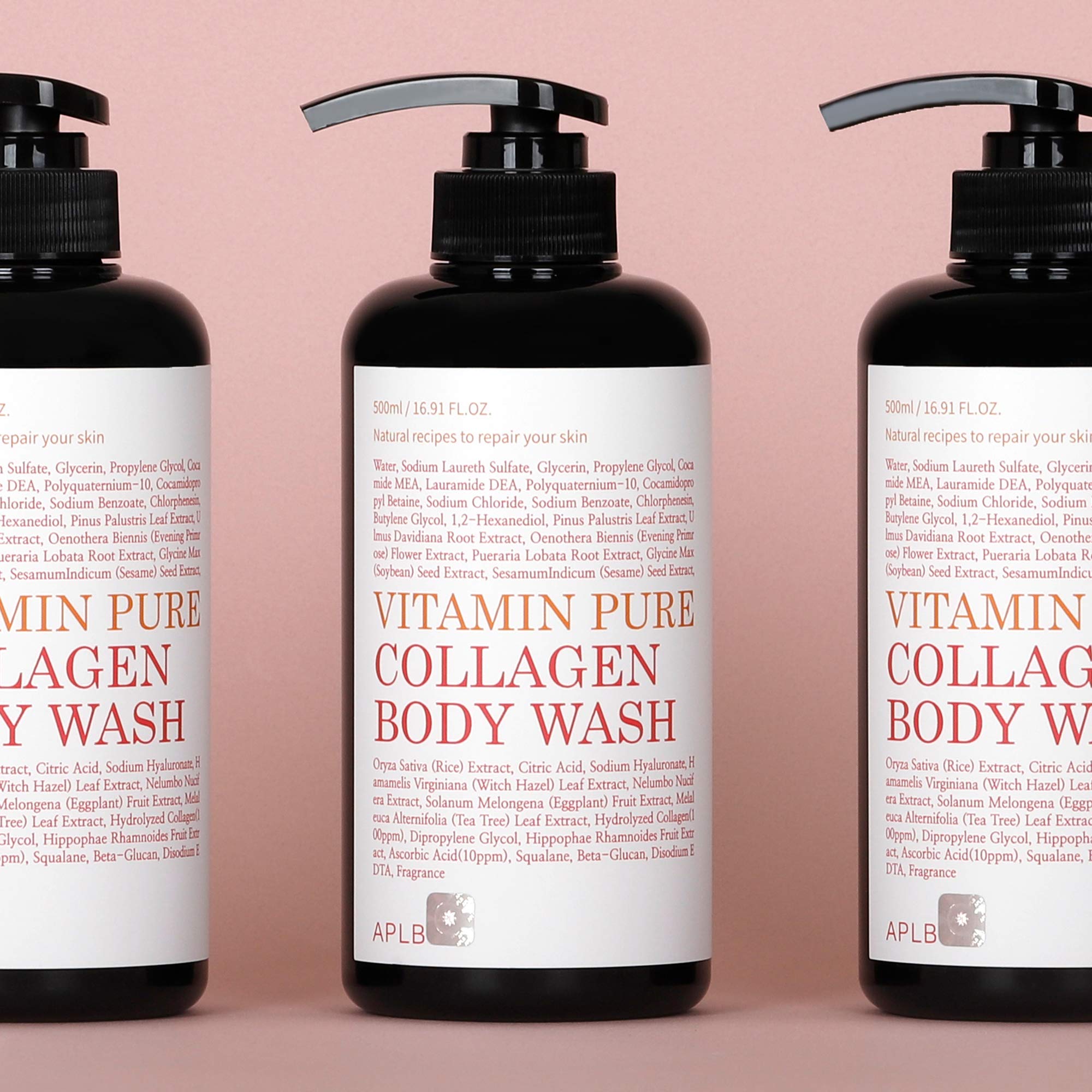 APLB Vitamin Pure Collagen Body Wash 300ml - TIANSHOP