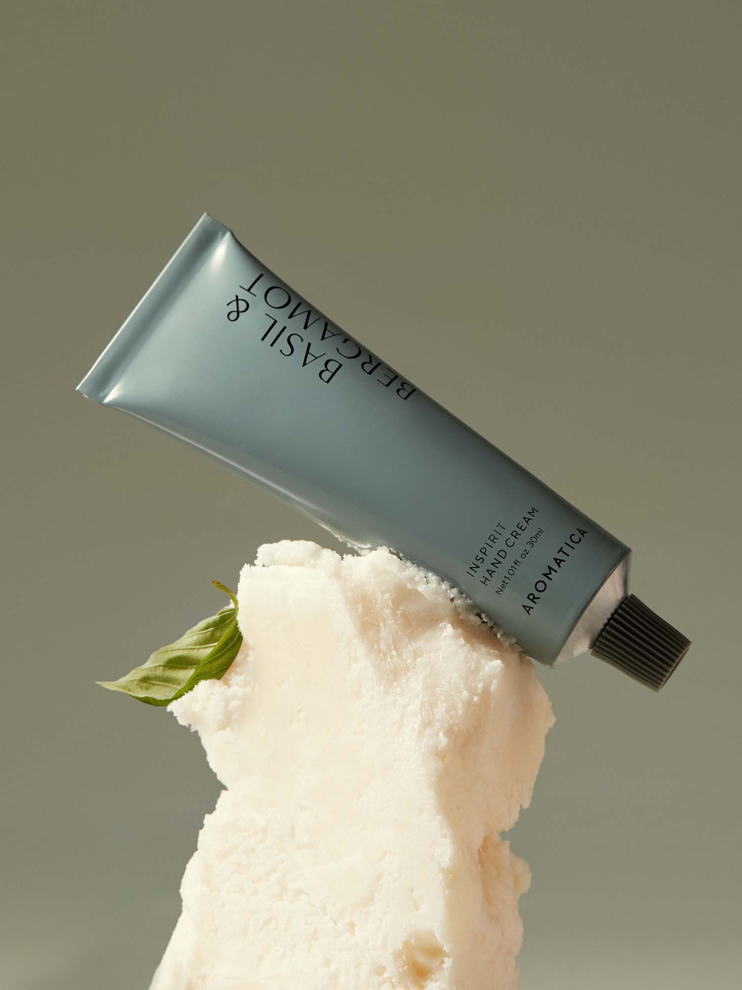 AROMATICA INSPIRIT HAND CREAM BASIL & BERGAMOT 30ml - TIANSHOP
