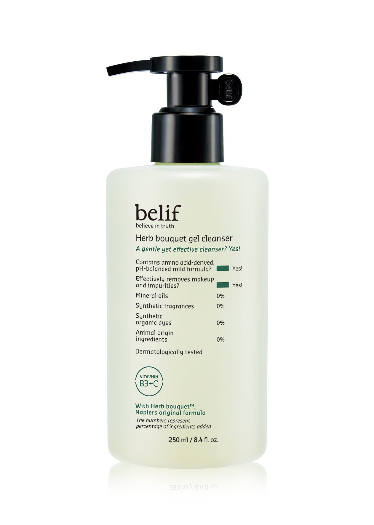 belif Herb Bouquet Gel Cleanser 250ml - TIANSHOP