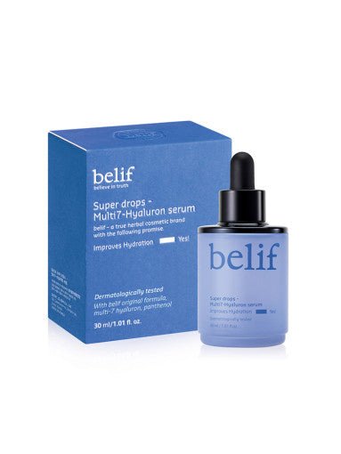 belif Super Drops Multi7 - Hyaluron Serum 30ml - TIANSHOP