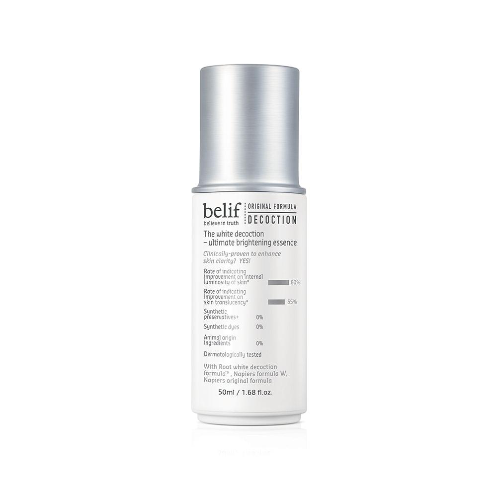 belif The White Decoction – Ultimate Brightening Essence 50ml - TIANSHOP