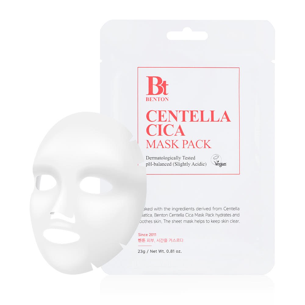 Benton Centella Cica Mask Pack 23g x 10ea - TIANSHOP