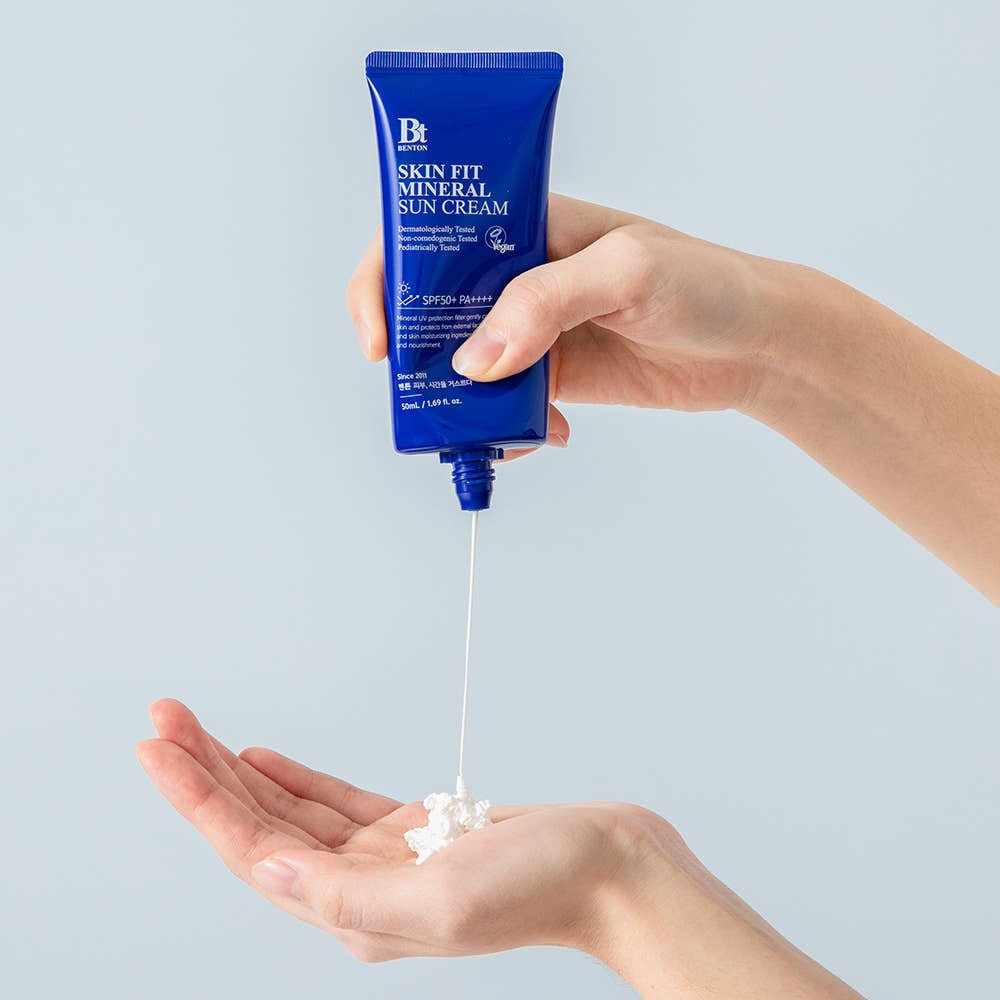 Benton Skin Fit Mineral Sun Cream SPF50+ PA++++ 50ml - TIANSHOP