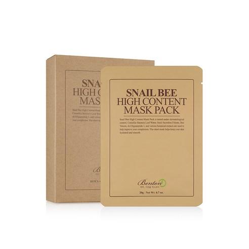 Benton Snail Bee High Content Sheet Mask 20g X 10ea - TIANSHOP