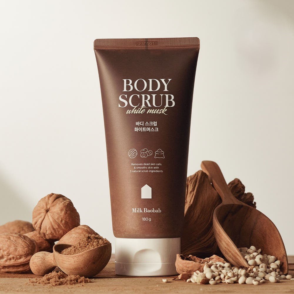 BIOKLASSE MILK BAOBAB Body Scrub 180g - TIANSHOP