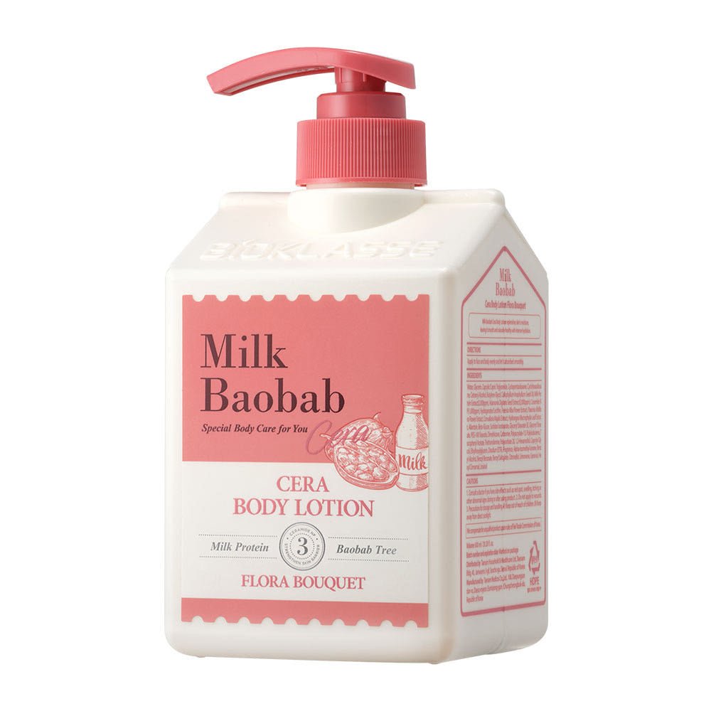 BIOKLASSE MILK BAOBAB CERA Body Lotion 600ml Flora Bouquet - TIANSHOP