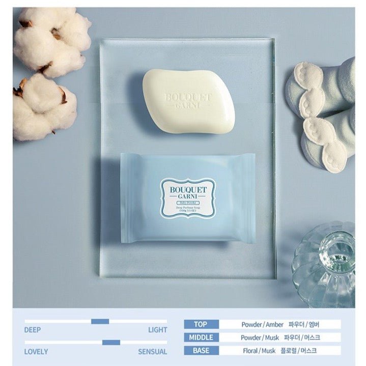 Bouquet Garni Deep Perfume Soap Baby Powder 100g X 10ea - TIANSHOP