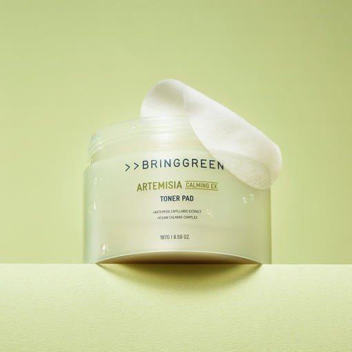 BRINGGREEN Artemisia Calming EX Toner Pad 187g/75pads - TIANSHOP