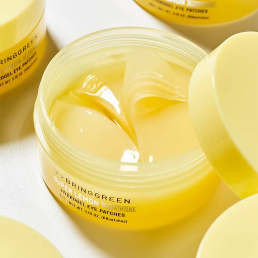 BRINGGREEN Super Lemon Glutathione Hydrogel Eye Patches 60pcs - TIANSHOP