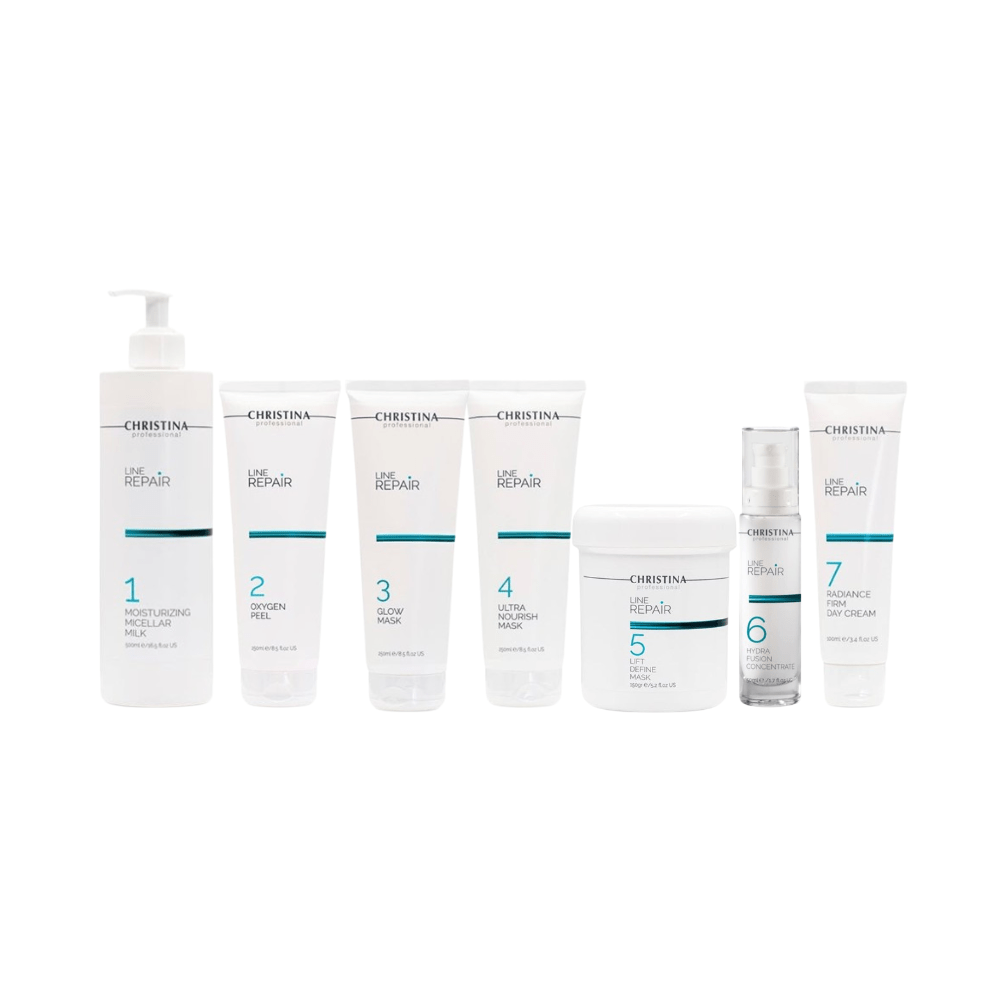 Christina Line Repair - 7 Products - Professional Salon Kit 1550ml - TIANSHOP