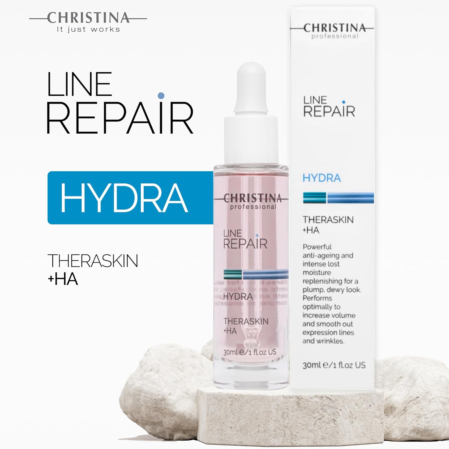 Christina - Line Repair Theraskin Concentrate +Ha 30ml / 1oz - TIANSHOP