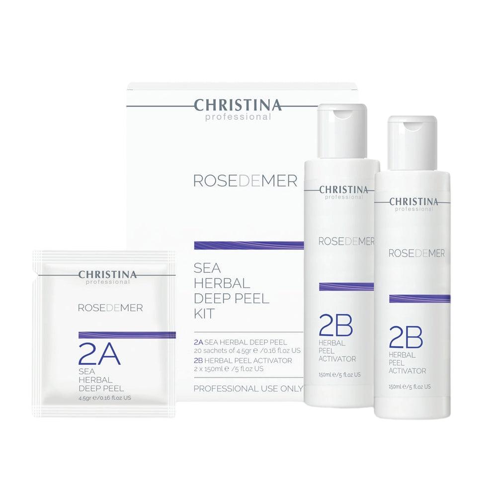 Christina Rose De Mer - Sea Herbal Deep Peel Kit (Step 2A+2B) - TIANSHOP