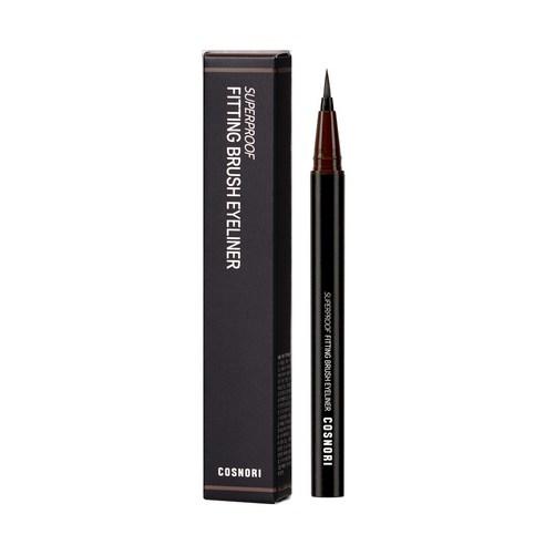 COSNORI Super Proof Fitting Brush Eyeliner 0.6g (3 Colors) - TIANSHOP