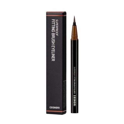 COSNORI Super Proof Fitting Brush Eyeliner 0.6g (3 Colors) - TIANSHOP