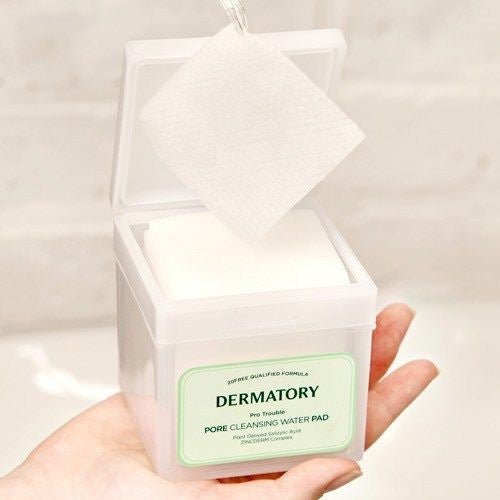 DERMATORY Pro Trouble Pore Cleansing Water Pad 160ml (100 Pads) - TIANSHOP