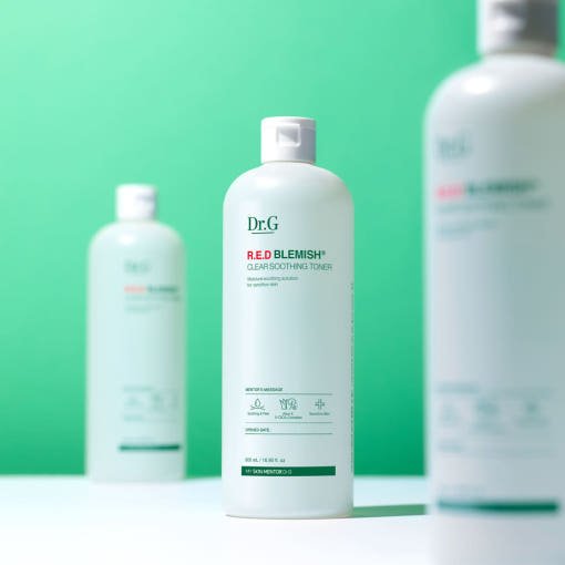Dr.G RED BLEMISH Clear Soothing Toner 500ml - TIANSHOP