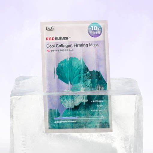 Dr.G RED BLEMISH Cool Collagen Firming Mask 30g X 10ea - TIANSHOP
