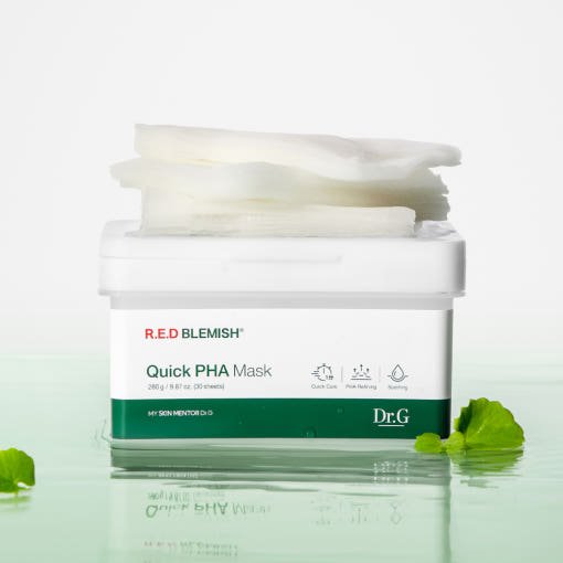 Dr.G RED BLEMISH Quick PHA Mask Sheet 280g/30ea - TIANSHOP