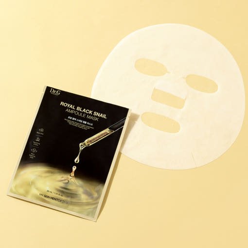 Dr.G Royal Black Snail Ampoule Mask Sheet 30g X 10ea - TIANSHOP