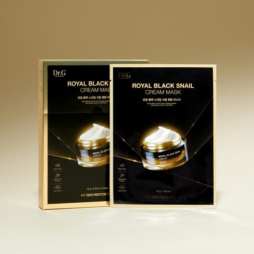Dr.G Royal Black Snail Cream Mask 16g X 10ea - TIANSHOP