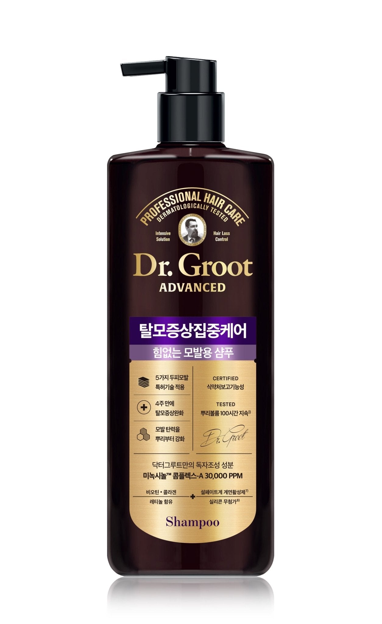 Dr.Groot Advanced Hair Loss Care Shampoo For Thinning & Weak Hair 700ml - TIANSHOP