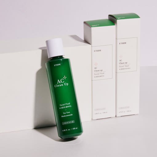 ETUDE AC Clean Up Facial Fluid 180ml - TIANSHOP