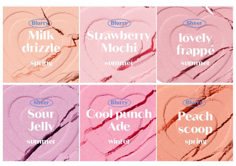ETUDE Heart Pop Blusher Sarr Sweeties 4g - TIANSHOP