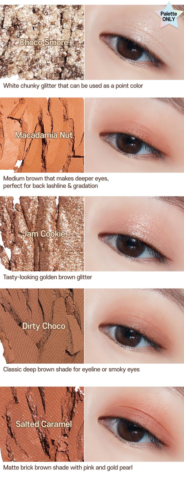 ETUDE Play Color Eyes 9 - Color 7.2g Cookie Chips - TIANSHOP