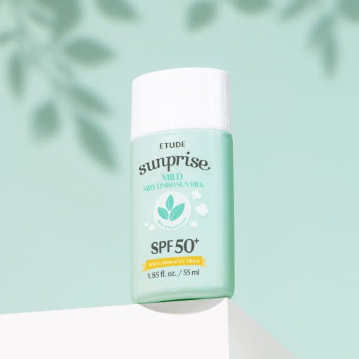 ETUDE Sunprise Mild Airy Finish Sun Milk SPF50+ PA++++ 55ml - TIANSHOP