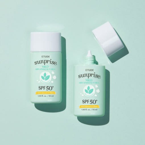 ETUDE Sunprise Mild Airy Finish Sun Milk SPF50+ PA++++ 55ml - TIANSHOP