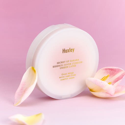 Huxley Essence Cover Cushion Unseen Layer SPF23 PA++ 12g (2color) - TIANSHOP
