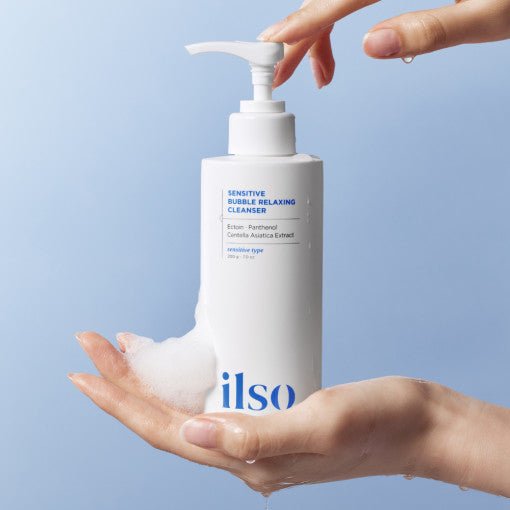 ilso Sensitive Bubble Relaxing Cleanser 200g - TIANSHOP