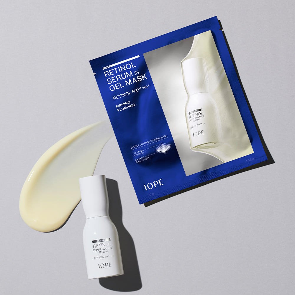 IOPE Retinol Serum In Gel Mask 30g*7ea - TIANSHOP