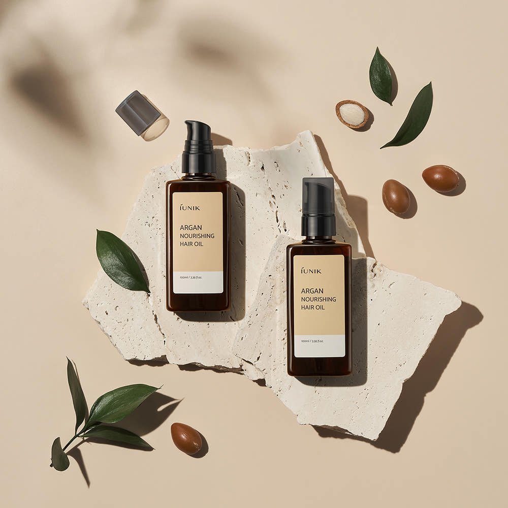 iUNIK Argan Nourishing Hair Oil 100ml - TIANSHOP