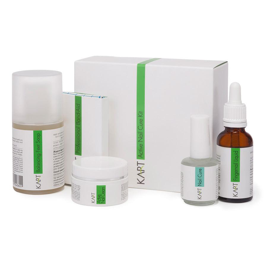 Kart Effective Professional Feet - 5 Products Active Nail Cure kit - TIANSHOP