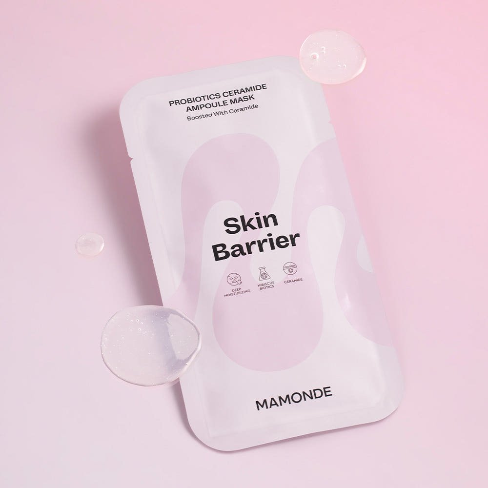 Mamonde Probiotics Ceramide Ampoule Mask 23ml X 10ea - TIANSHOP