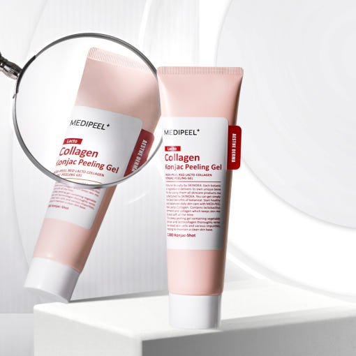MEDIPEEL Red Lacto Collagen Konjac Peeling Gel 95ml - TIANSHOP