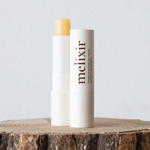 melixir Vegan Lip Butter 3.9g 01 Agave(Clear) - TIANSHOP