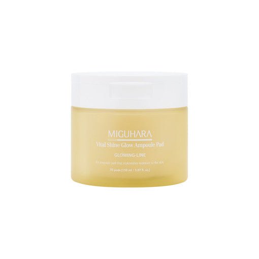 MIGUHARA Vital Shine Glow Ampoule Pad 70 pads 150ml - TIANSHOP