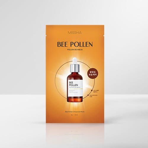 MISSHA Bee Pollen Ampoule Mask 30g X 5ea - TIANSHOP